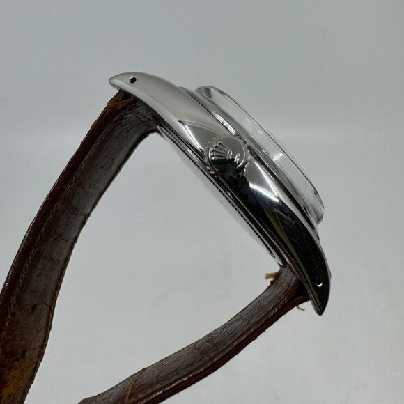 Vintage 1950s ROLEX Oysterdate Precision 6494 Hand-Wind Wrist Watch - Picture 7 of 10